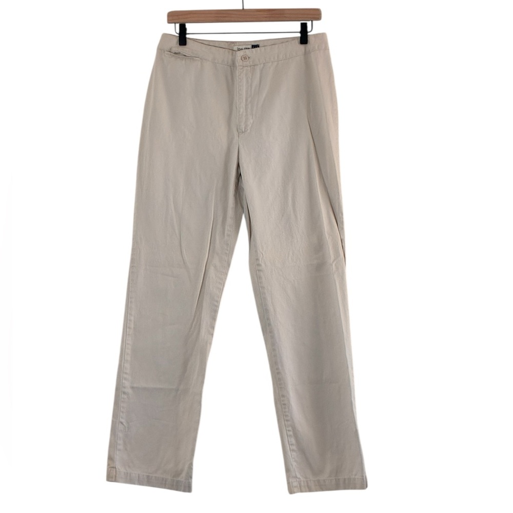 Gap | Low rise cotton straight leg classic preppy khaki pants